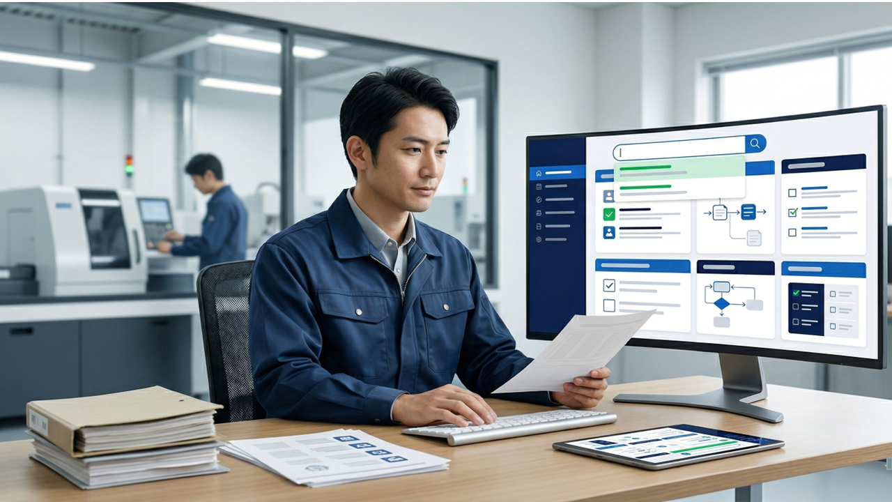製造業：マニュアル・手順書のAIテンプレート化